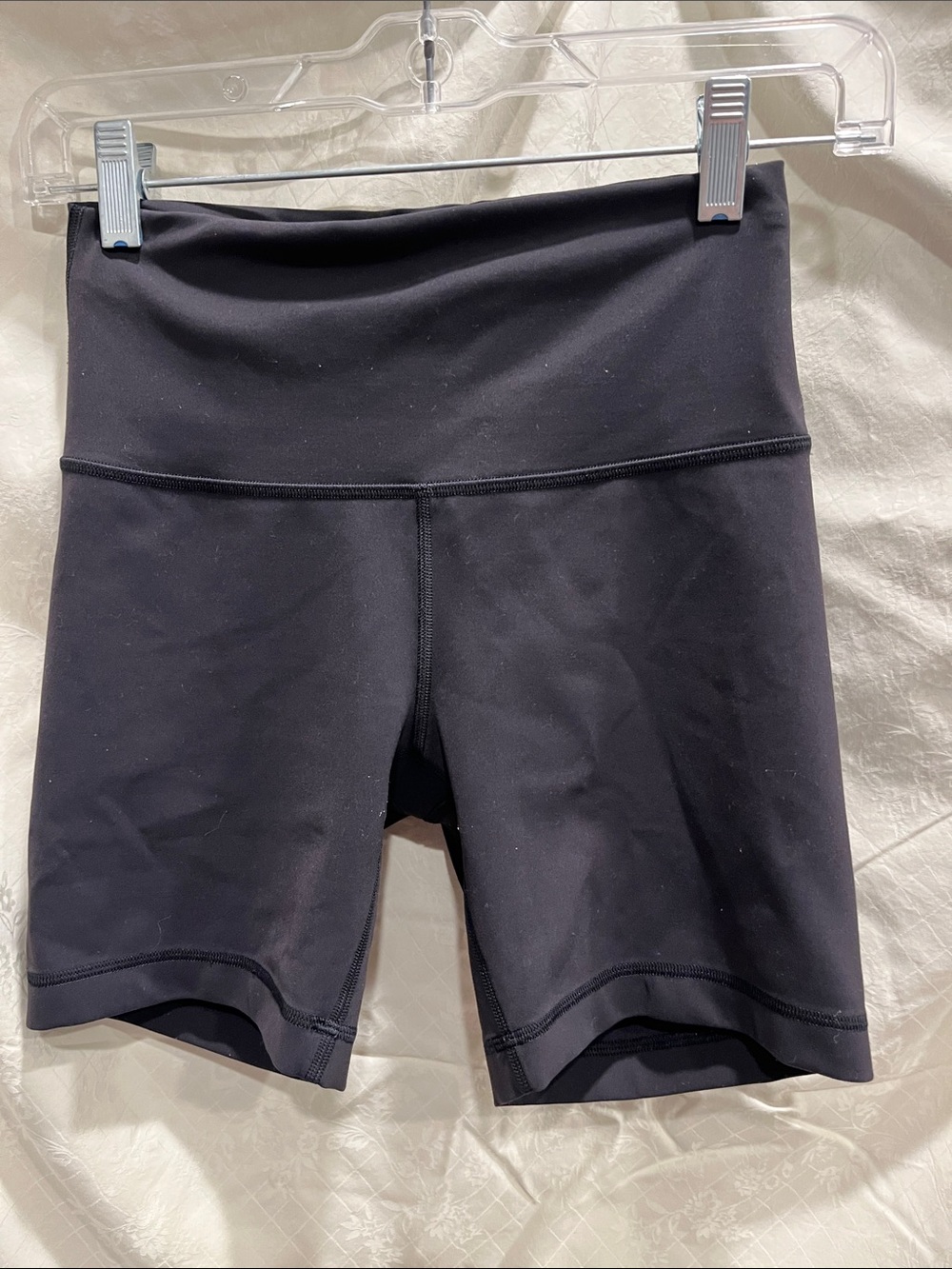 lululemon athletica Black High-Waist Bike Shorts
